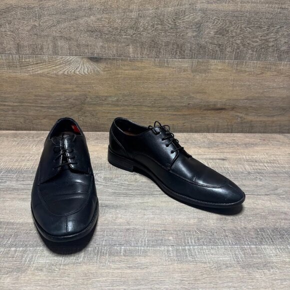 Cole Haan Lenox Hill Black Leather Split Toe Oxford Shoes Men's Size 7.5 - Picture 6 of 7